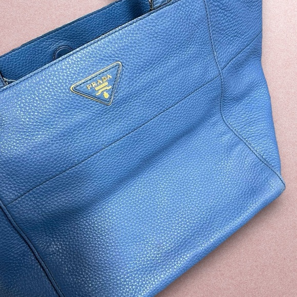 Prada Vitello Daino Leather Shopper Tote - Picture 7 of 8